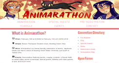 Desktop Screenshot of animarathon.com